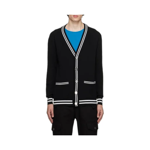 Logo Button Knitted Cardigan
