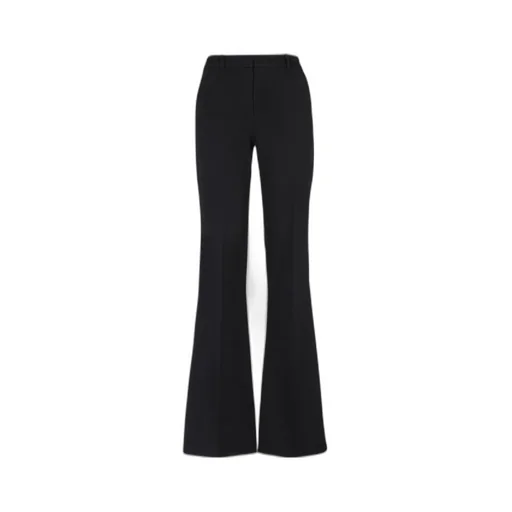 Creases Flared Trousers