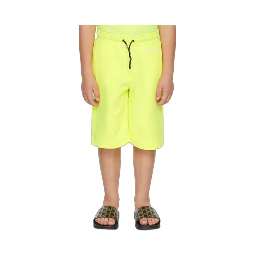Logo Print Track Shorts