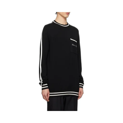 Logo Embroidered Knitted Jumper