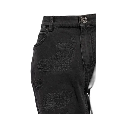 Straight Leg Cargo Jeans