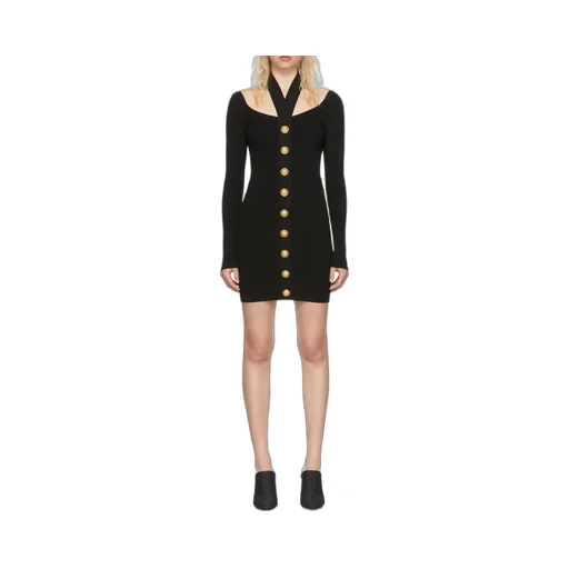 Backless Knitted Dress