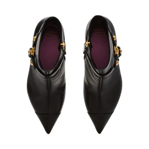 Eva Pointed-Toe Ankle Boots