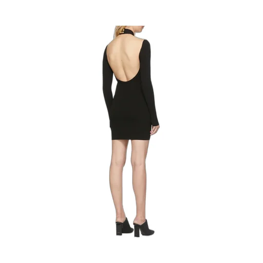 Backless Knitted Dress