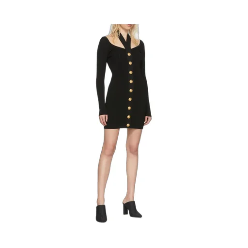 Backless Knitted Dress