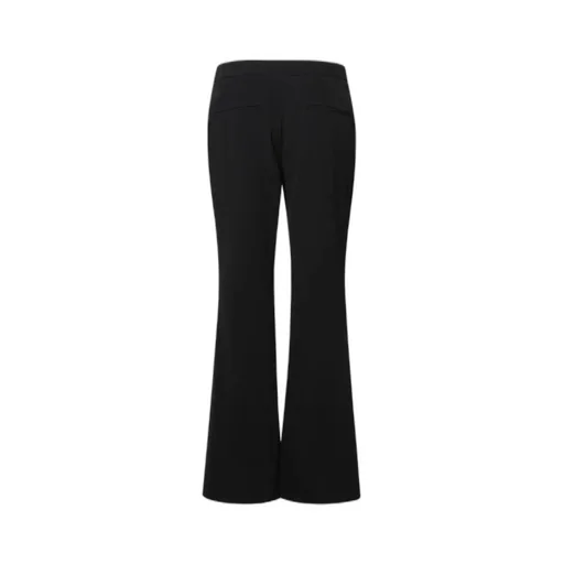 Low-Rise Flared Trousers