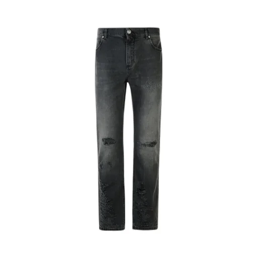 Distressed Slim Fit Jeans