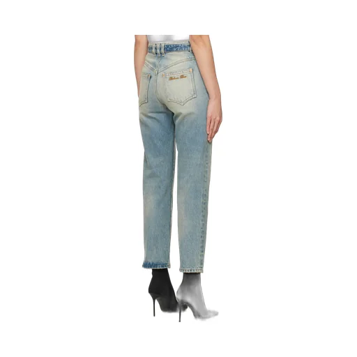 Classic Belted Jeans