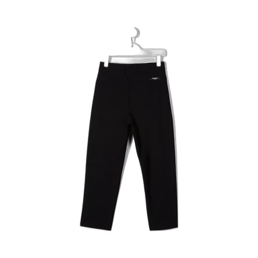 Straight-Leg Pleated Trousers