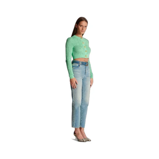 Classic Belted Jeans