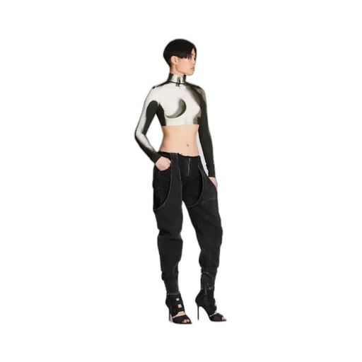 Low Rise Layered Jeans