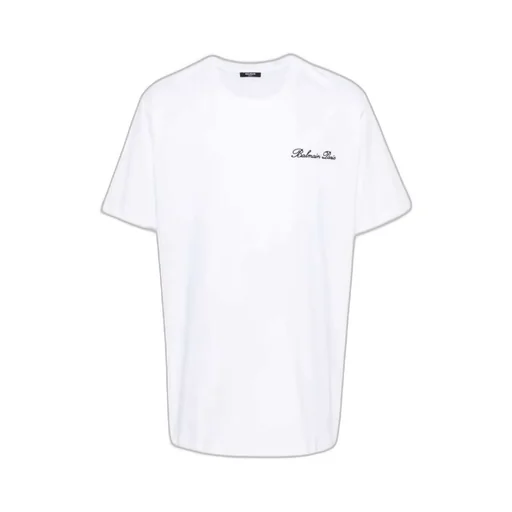 Logo Embroidered Crewneck T-Shirt