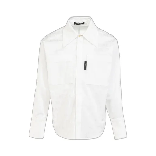 Logo Detailed Long-Sleeved Shirt
