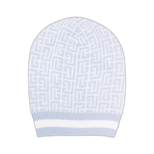 Monogram-Pattern Beanie