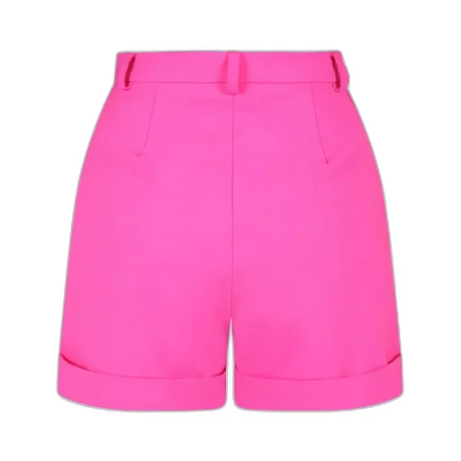 Button-Embellished Shorts