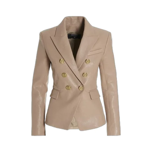 Bubble Leather Jacket
