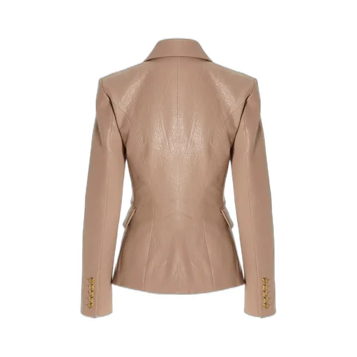 Bubble Leather Jacket