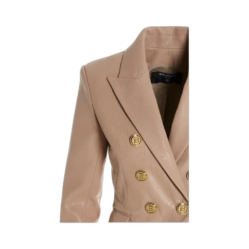 Bubble Leather Jacket