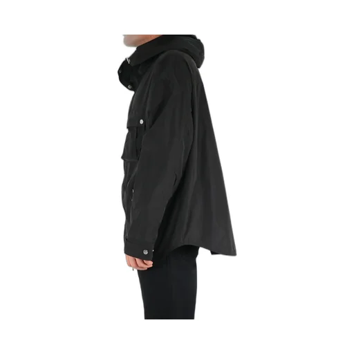 Pocket Detail Hooded Jacket