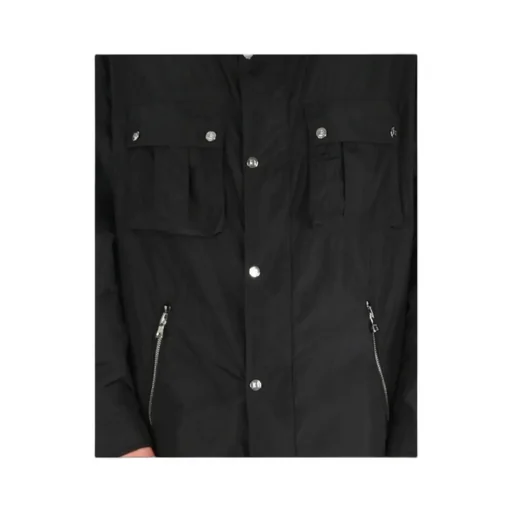 Pocket Detail Hooded Jacket