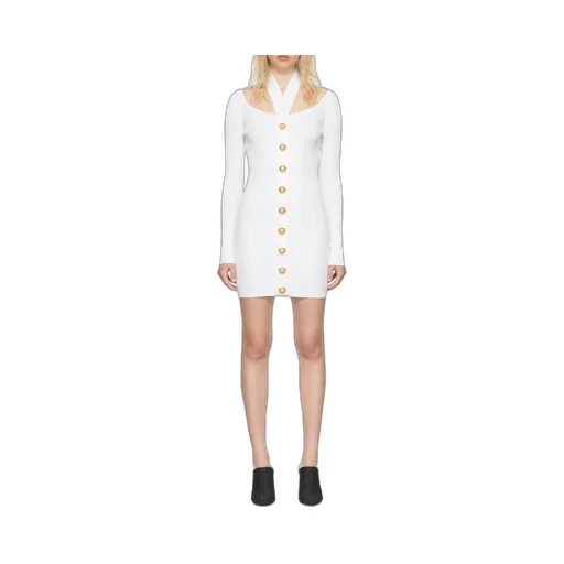 Cut Out Open Back Knit Mini Dress