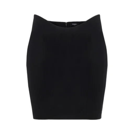 Short Knit Skirt