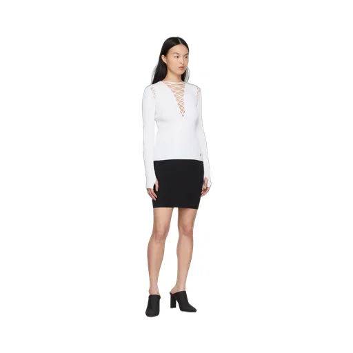 Short Knit Skirt