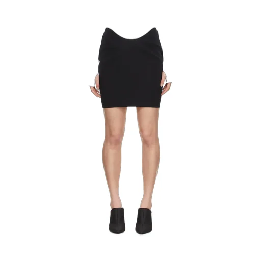 Short Knit Skirt