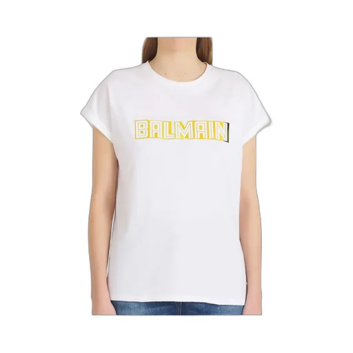 Metallic Logo Printed T-Shirt
