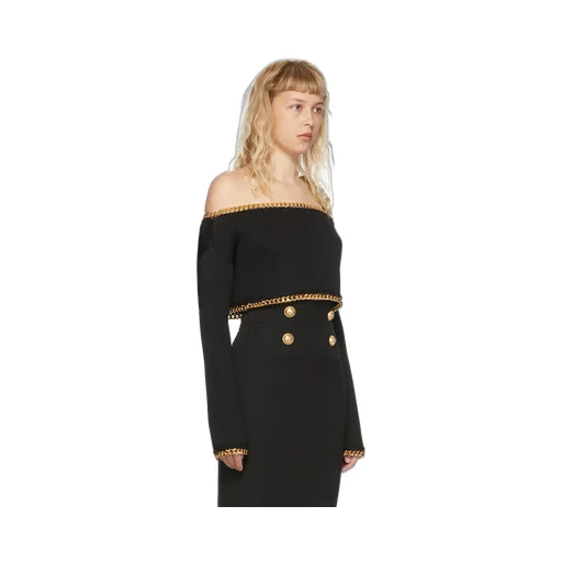 Cropped Knit Sweater