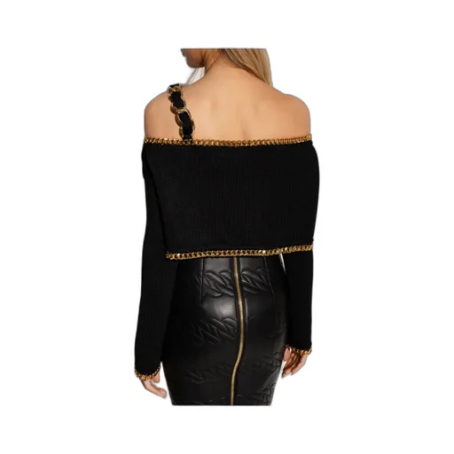 Cropped Knit Sweater