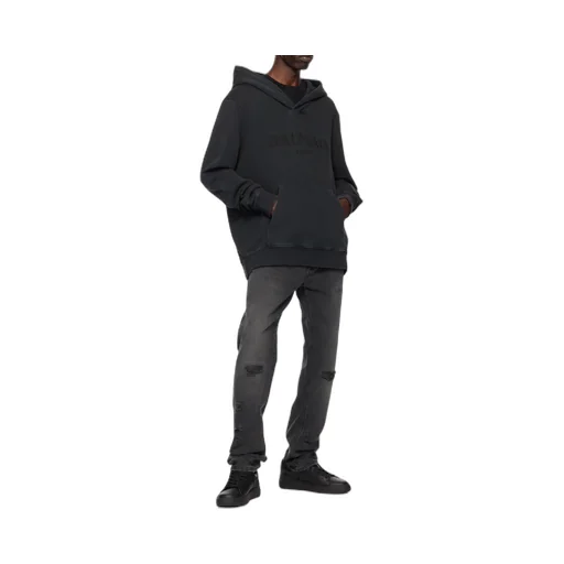 Logo Embroidered Hooded Sweatshirt