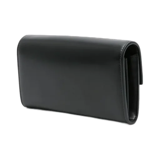 Logo-Plaque Foldover Top Crossbody Bag