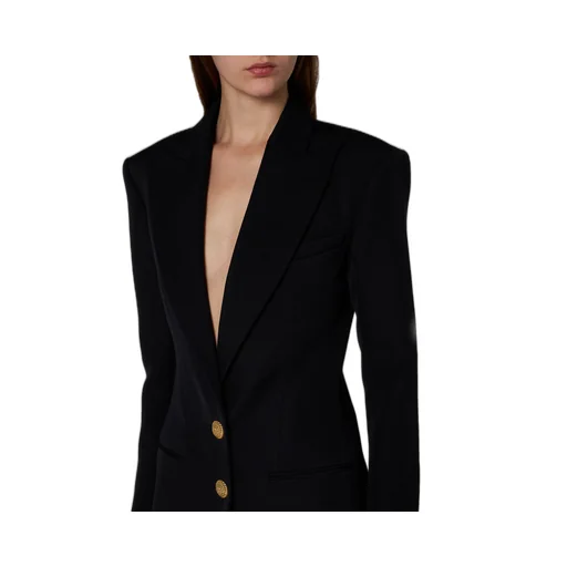 Single-Breasted Tailored Blazer