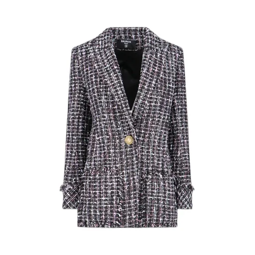 Single Breasted Tweed Jacket