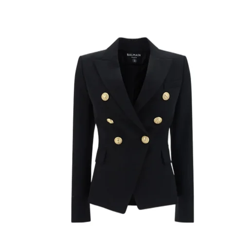 Wool Double-Breasted Jacket