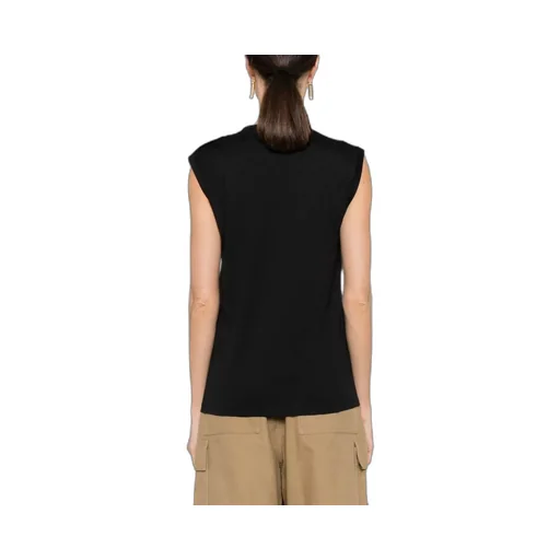 Logo Printed Sleeveless Tank Top
