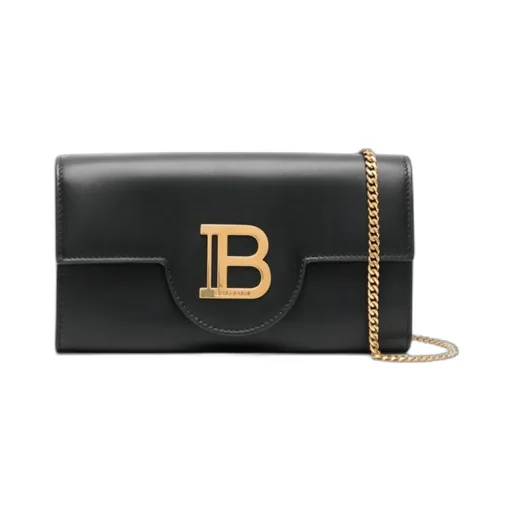 Logo-Plaque Foldover Top Crossbody Bag