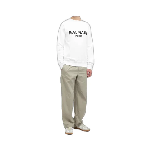 Logo Printed Crewneck Sweatshirt