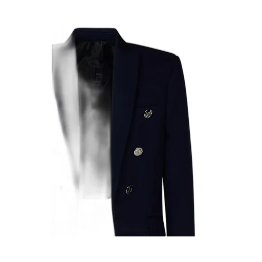 Twill Buttoned Jacket
