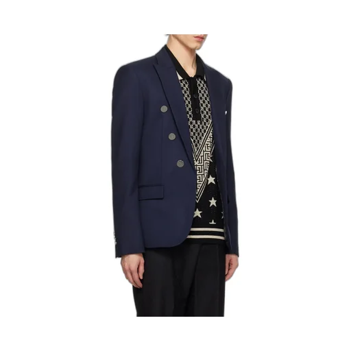 Twill Buttoned Jacket