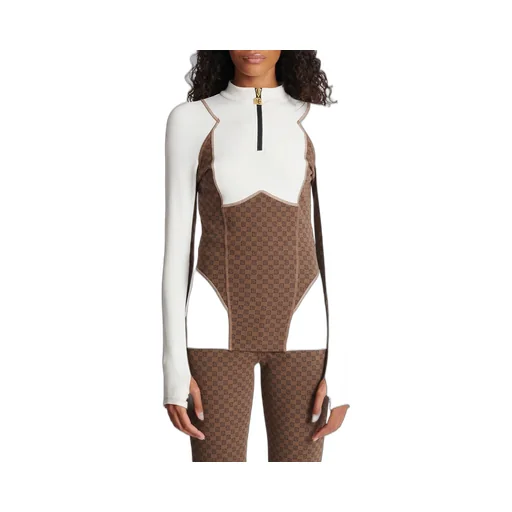 Mini Monogram Technical Top