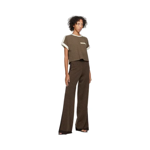 Pb Monogram-Jacquard Track Pants