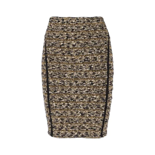 Lurex Tweed Pencil Skirt