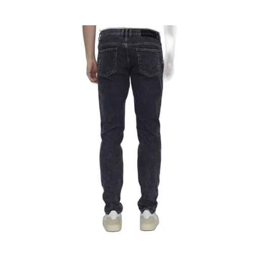 Straight Leg Denim Jeans