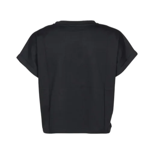 Logo Printed Cropped T-Shirt
