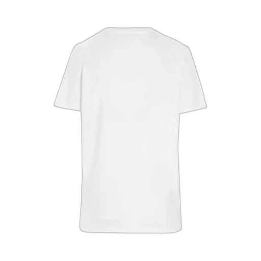 Eco-Designed Cotton T-Shirt With Logo Print