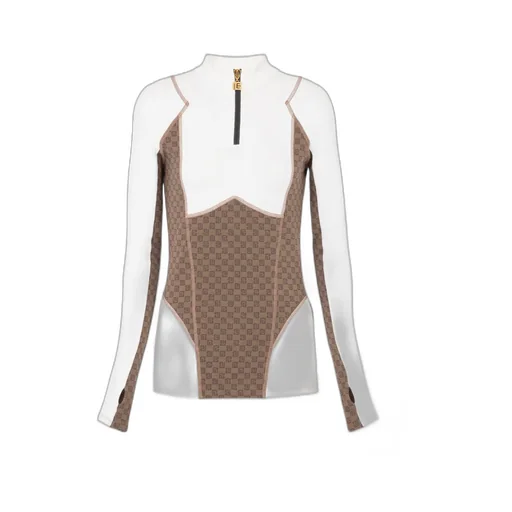 Mini Monogram Technical Top