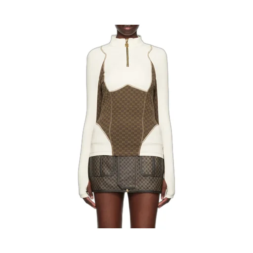 Mini Monogram Technical Top
