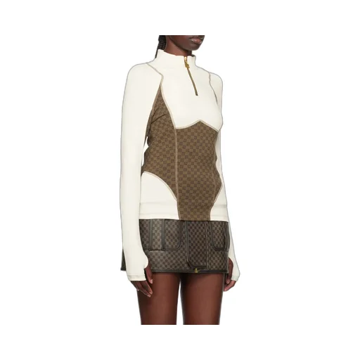 Mini Monogram Technical Top